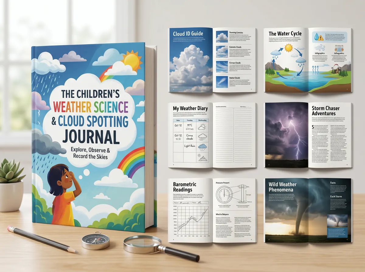 The Children's Weather Science and 202605162346 — Book Cover Design by DesignDile